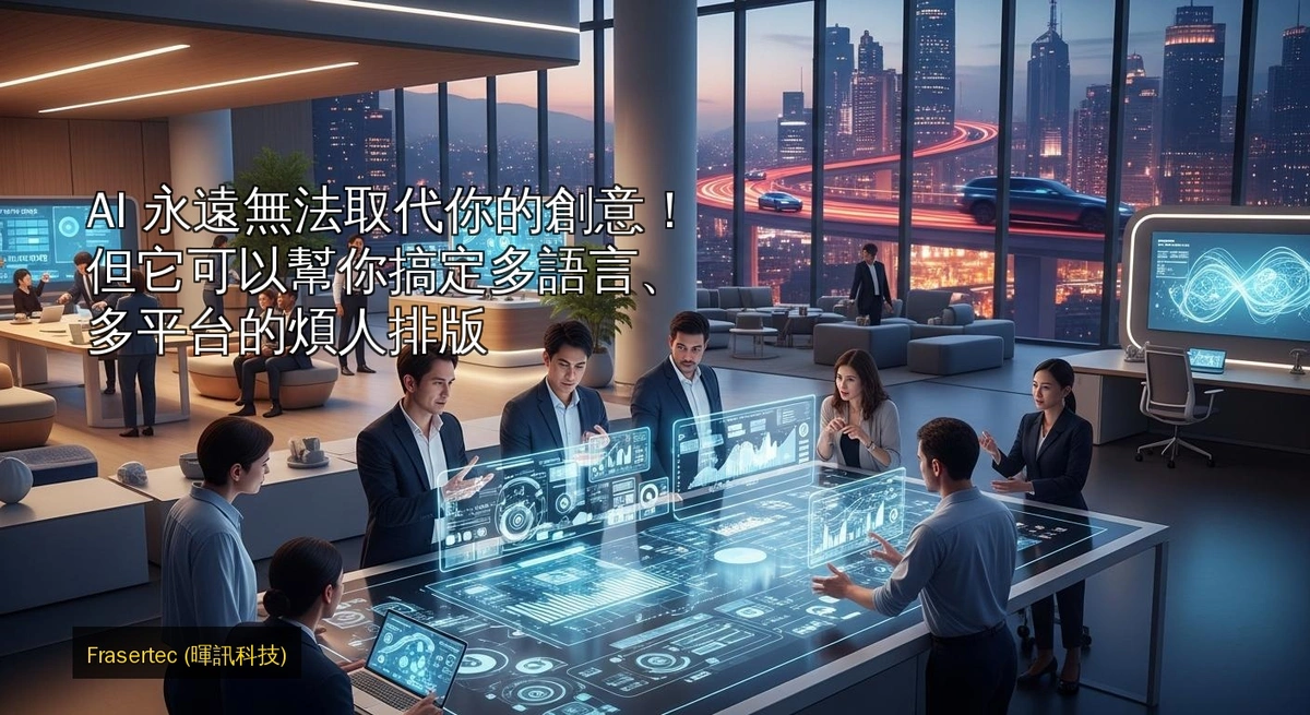 AI Will Never Replace Your Creativity! But It Can Handle Annoying Multilingual, Multi-platform Formatting for You