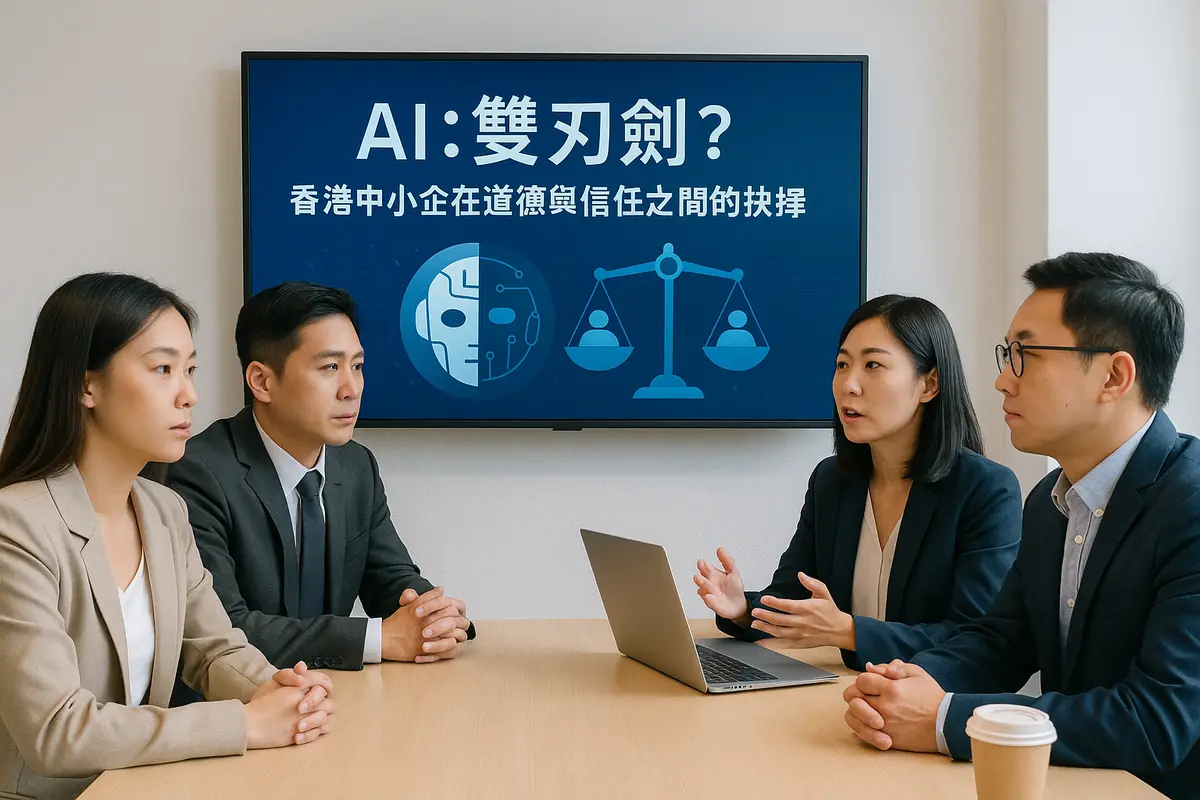 AI 雙刃劍：香港中小企如何駕馭倫理挑戰，贏得客戶信任？