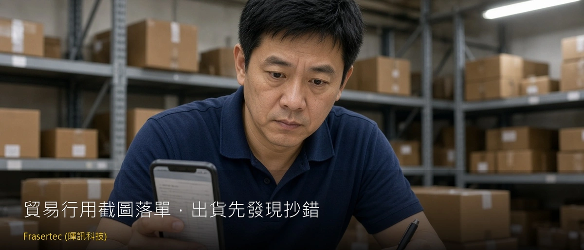 A Trading Firm Ships From a Screenshot. The Wrong Model Arrives.
