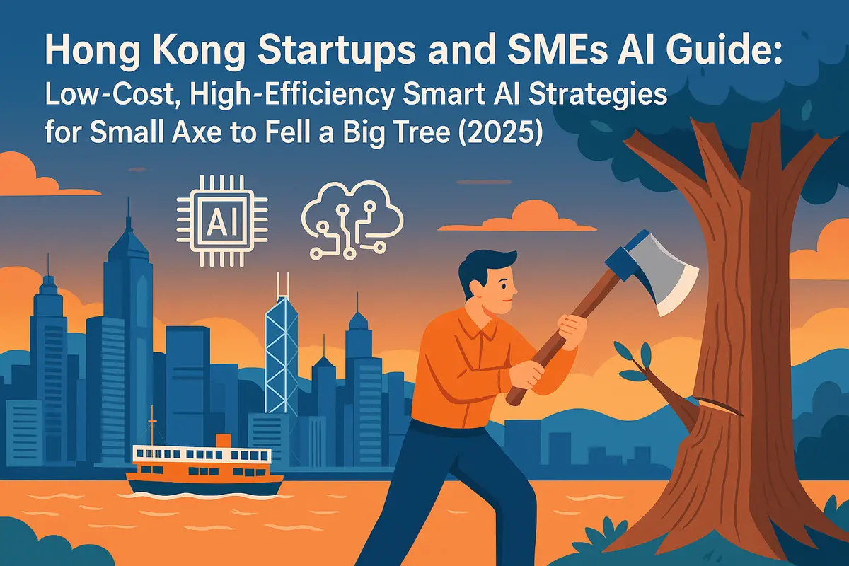 Hong Kong Startups and SMEs AI Guide: Low-Cost, High-Efficiency Smart AI Strategies for "Small Axe to Fell a Big Tree" (2025)